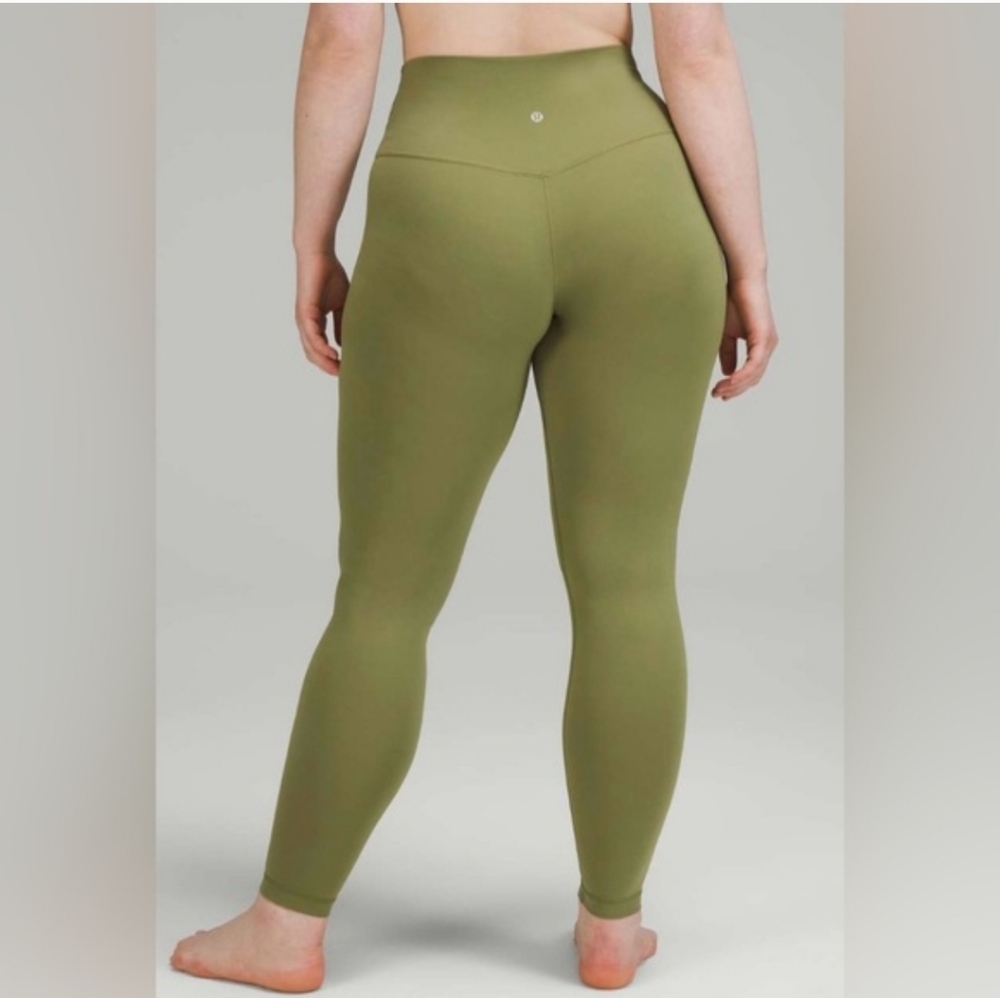 lululemon athletica Olive Green Leggings
